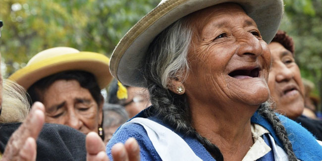 26 August - Day for the Dignity of Older Adults in Bolivia