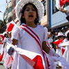 Ceremony of Procession and Raising the National Flag in Tacna, Peru