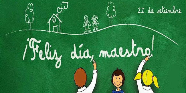 22 September - Teacher's Day in Uruguay