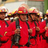 Firefighter's Day in Peru