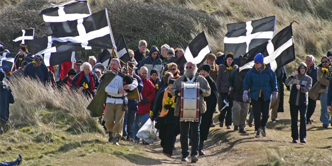 5 March - St Piran's Day