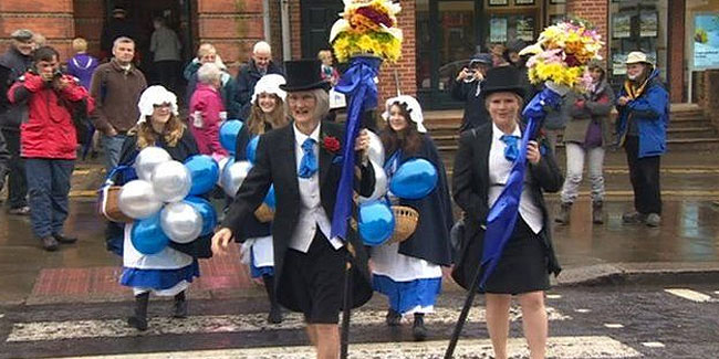 8 April - Hocktide or Tutti Day in Hungerford, England