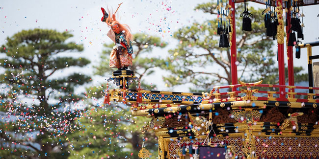 14 April - The first day of Takayama Spring Festival