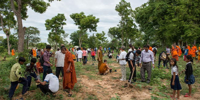 1 June - National Tree Planting Day in Cambodia