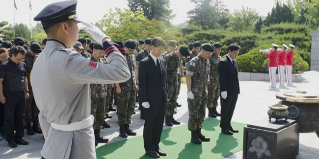 6 June - Memorial Day in South Korea