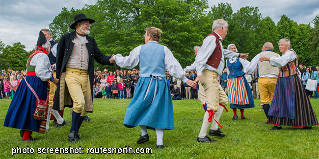 21 June - Midsommardagen in Sweden