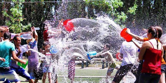 7 July - Vardavar in Armenia