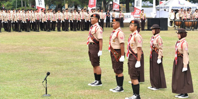 14 August - Pramuka Day in Indonesia