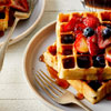 National Waffle Day and National Peach Pie Day in United States