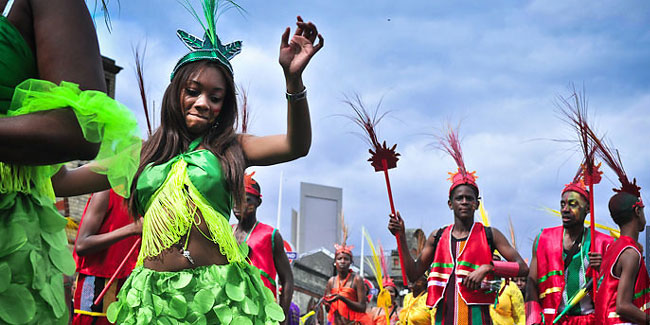 2 January - Carnival Day in Saint Kitts and Nevis