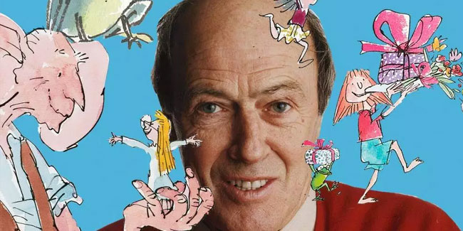 13 September - Roald Dahl Day in Africa, United Kingdom and Latin America