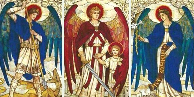 29 September - The Archangels Michael, Gabriel, and Raphael Day for England and Ireland