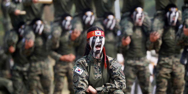 1 October - Armed Forces Day in South Korea